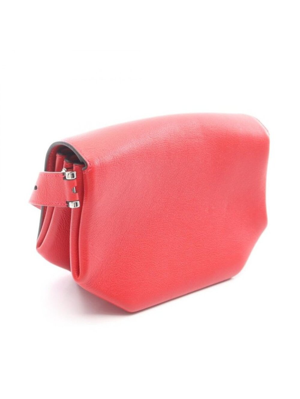 Hermes Shoulder Bag Opry 24 ck Geranium Rose Azalea Leather - Picture 2 of 9